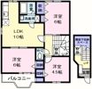 サンパティーク・ロジュマンの間取り画像