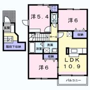 クレールメゾンAの間取り画像