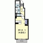 エコー桂の間取り画像