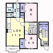 エトワール・M Ⅱの間取り画像