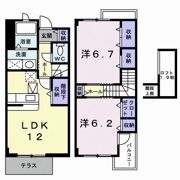 グレースコート Cの間取り画像