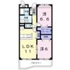 シャルマンコート広沢Aの間取り画像