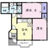 メイプルタウンAの間取り画像