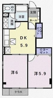 宮北ガーデンハウスの間取り画像