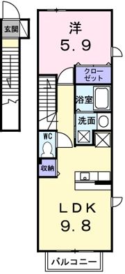 ビレッジコート・ピュア・ノースの間取り画像