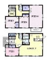 COZY HOUSE21・Fの間取り画像