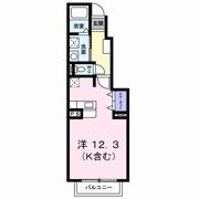 グランデフィAの間取り画像