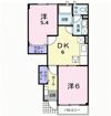 ガーデンヒルズ Bの間取り画像