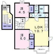 ア・ラ・モードDの間取り画像