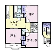 マイドリーム Aの間取り画像