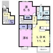ラフィネMの間取り画像