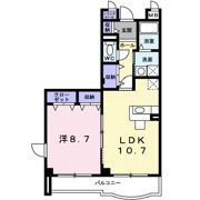 シャンポールAの間取り画像