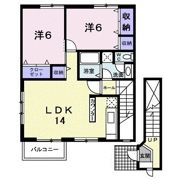 フォンテーヌDの間取り画像