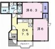 サンシャインAの間取り画像
