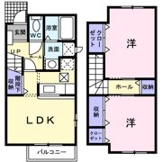 レールサイドSⅡの間取り画像