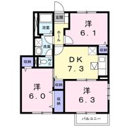 アウローラⅡの間取り画像