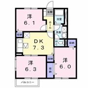アウローラⅡの間取り画像