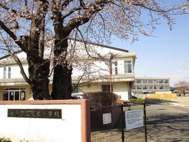 近くの水戸市立渡里小学校まで550m（徒歩7分）