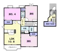 パーシモン 鷹丘の間取り画像