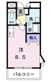 一ツ木ヒルズの間取り画像