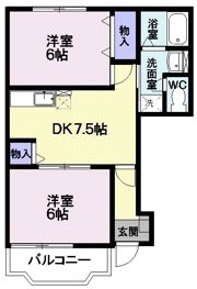 ブローテの間取り画像