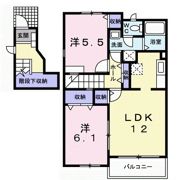 プラシード青山の間取り画像