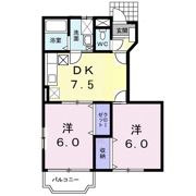 シャンドフル－ルCの間取り画像