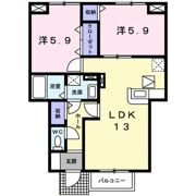 コータ・コート Dの間取り画像