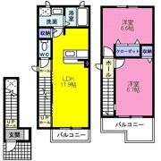 プロムナード高砂の間取り画像