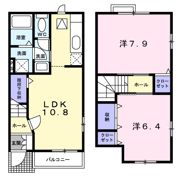 ファーストリバーサイドの間取り画像