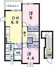 アーネストⅡの間取り画像