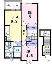 アーネストⅡの間取り画像