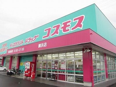 近くのドラッグストアまで1,100m（徒歩14分）