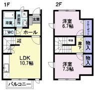 メゾン・谷の間取り画像
