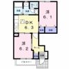 ヴァイオレットBの間取り画像