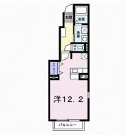 ヴァン アヴェニールAの間取り画像
