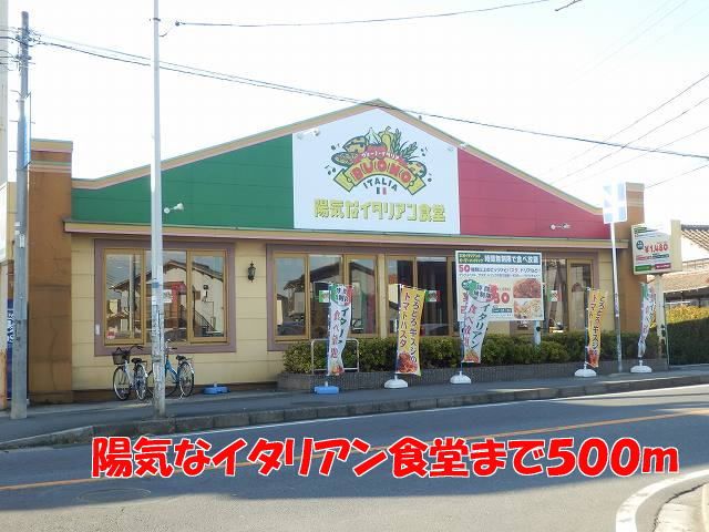 近くの飲食店まで500m（徒歩7分）