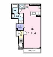 サウスコートⅠ Eの間取り画像