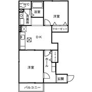 日の出Ⅰの間取り画像