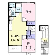 クレストール・SORAの間取り画像