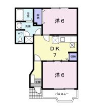 アルテナードBの間取り画像