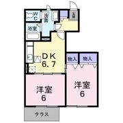 サンフィールドの間取り画像