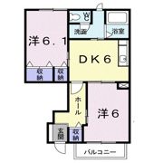 さくらヒルズの間取り画像