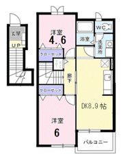 ラフィーネ パレの間取り画像