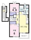 ラフィーネ パレの間取り画像