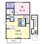 シャローム岩塚の間取り画像