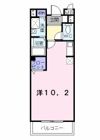 シュテルン星田の間取り画像