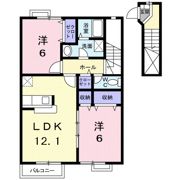 夢が丘ガーデンハイツⅡの間取り画像