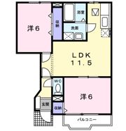 ロメオ エステートⅠの間取り画像