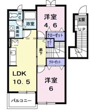 サニーAの間取り画像